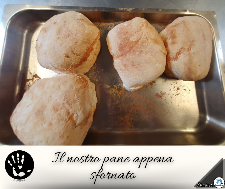 Pane Artigianale al Ristorante Sottovoce di Ferrara